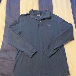 Men’s long sleeve polo